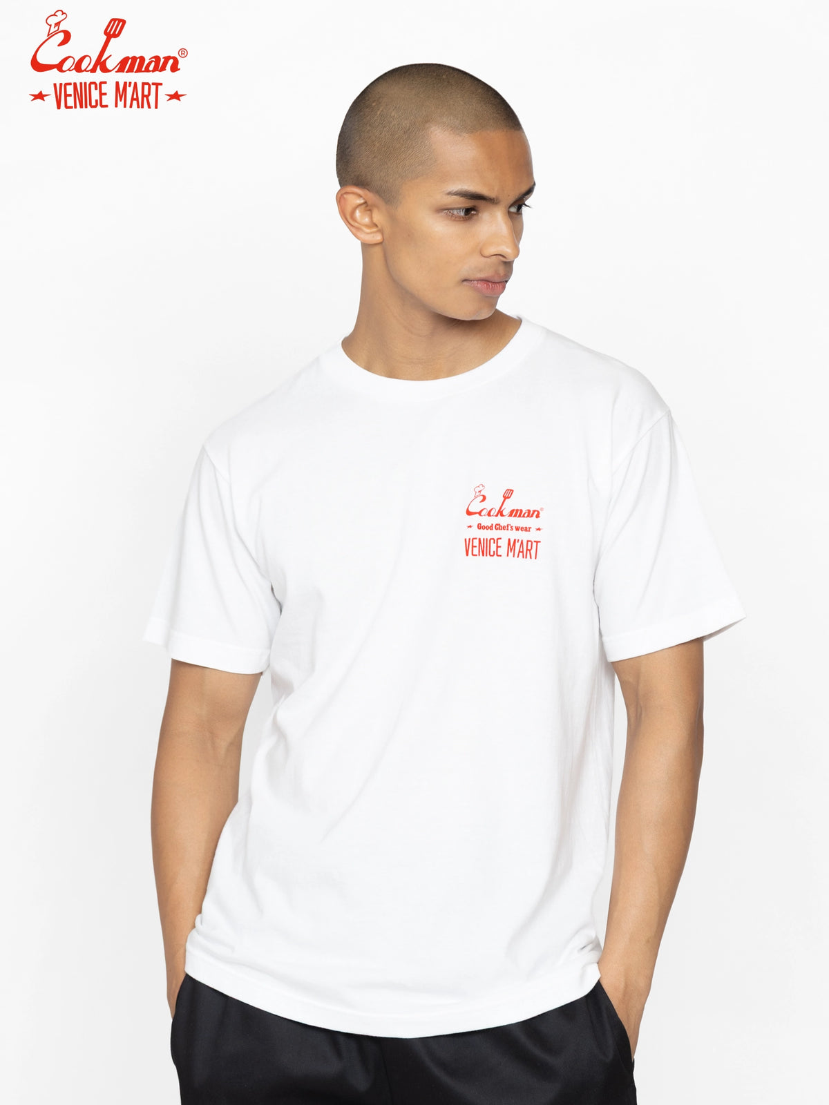 Tees - VENICE M'Art Chefs : White