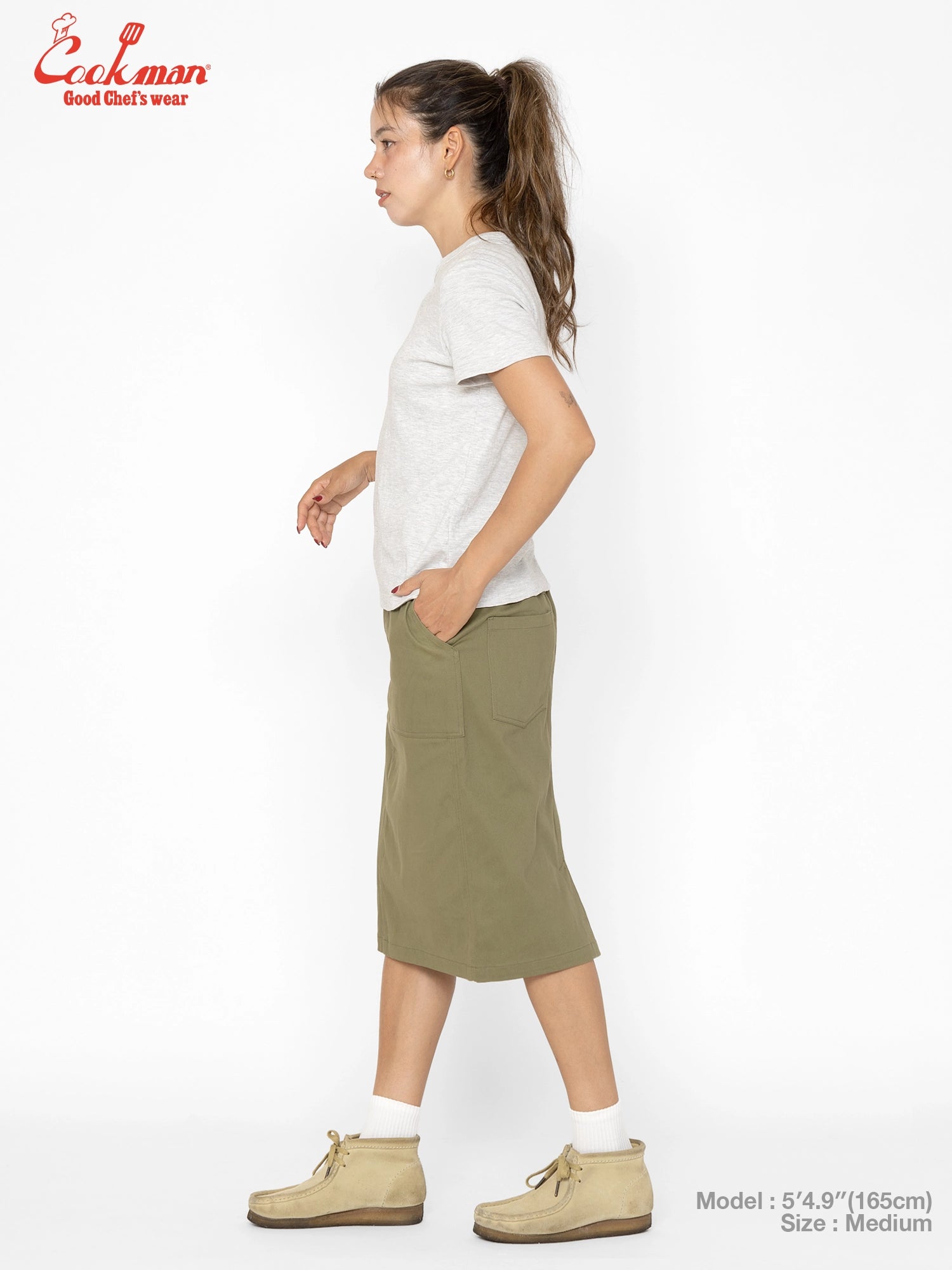 Baker's Skirt - Olive