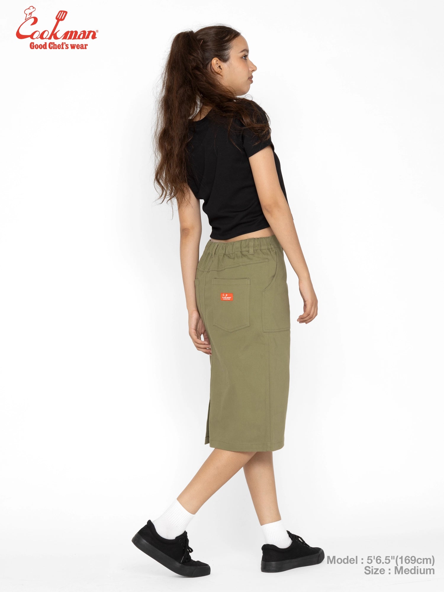 Baker's Skirt - Olive