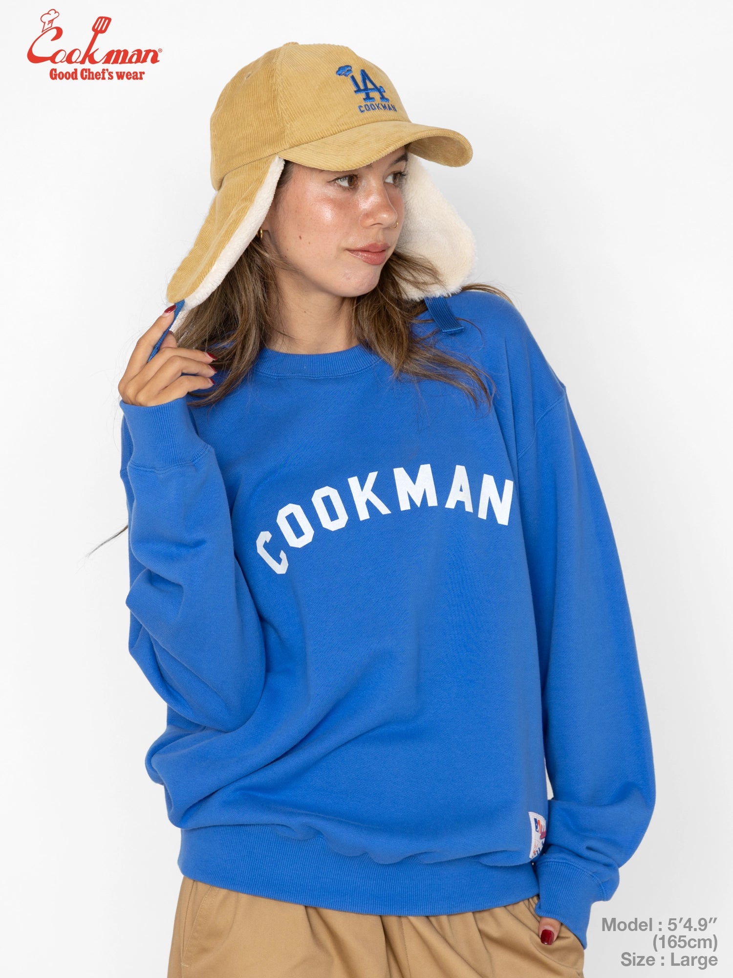 Sweat shirts - Arch Logo : Blue