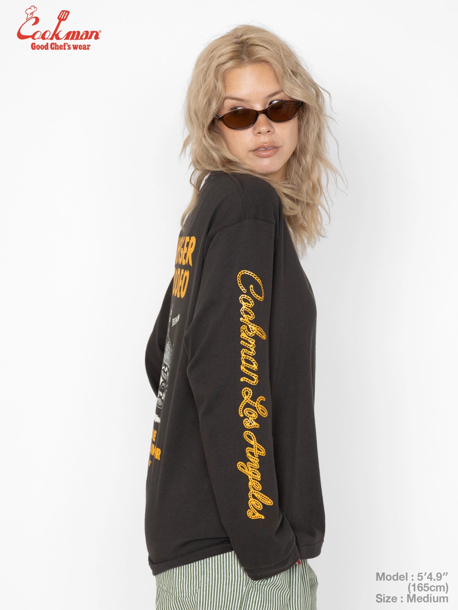 Long Sleeve Tees - Rodeo : Charcoal