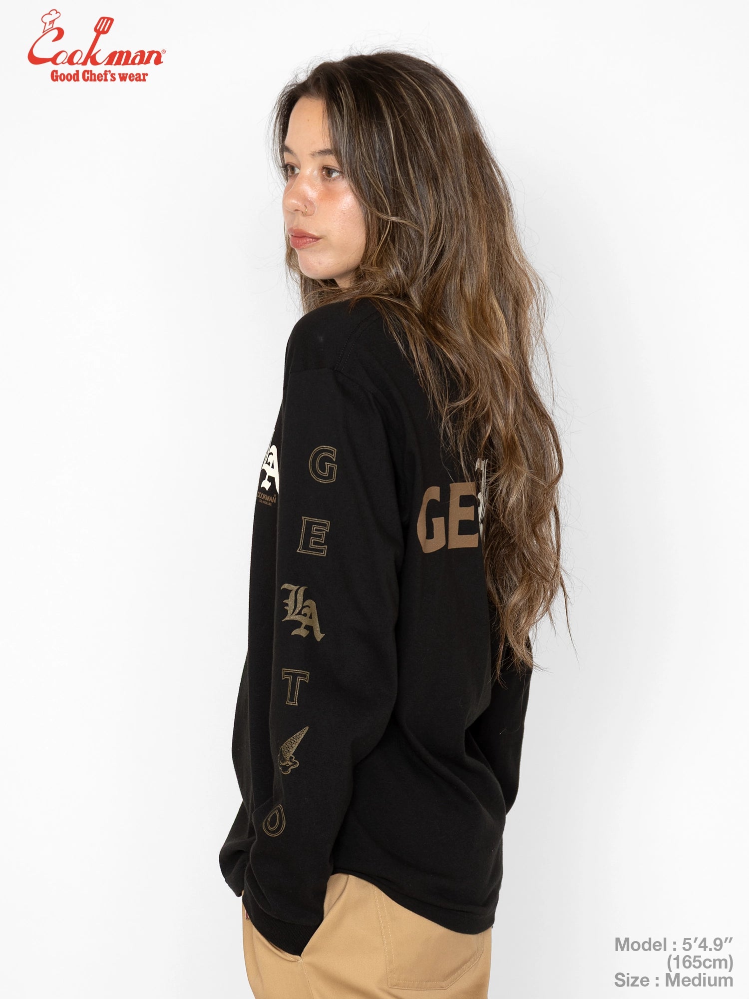 Long Sleeve Tees - Gelato : Black