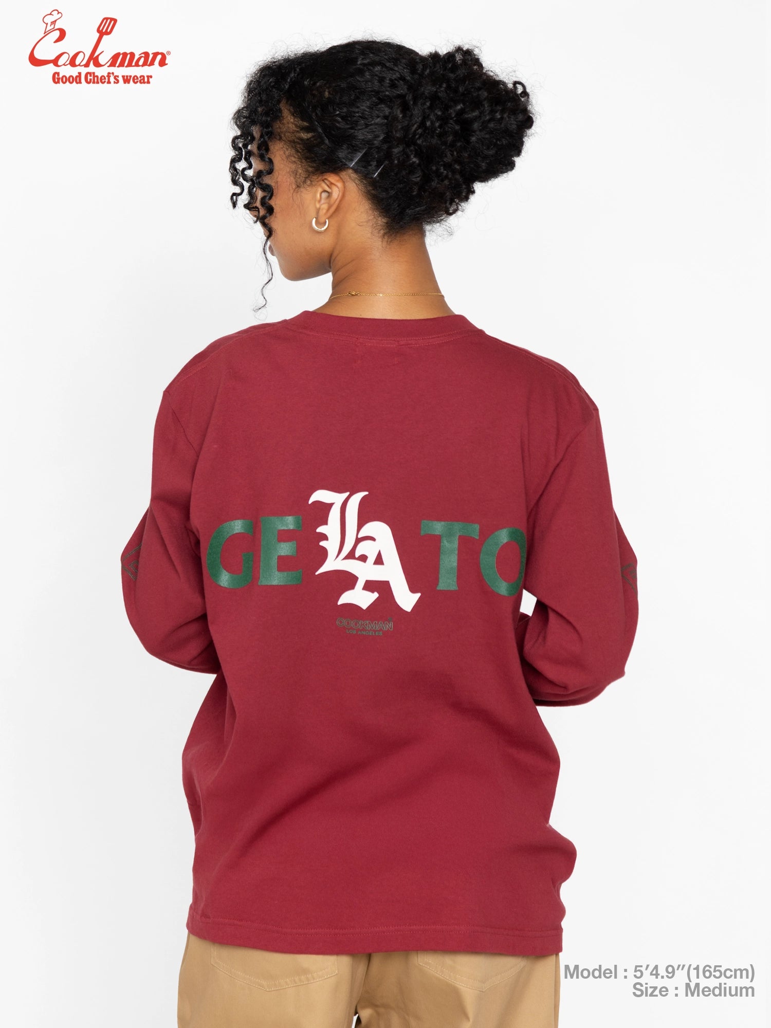 Long Sleeve Tees - Gelato : Wine