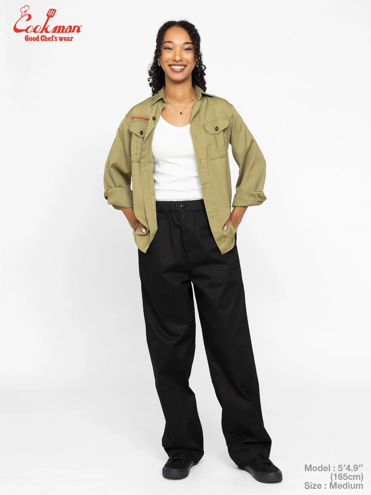 Heritage Wide Pants - Black