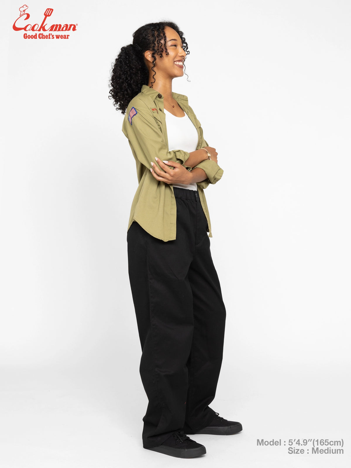 Heritage Wide Pants - Black