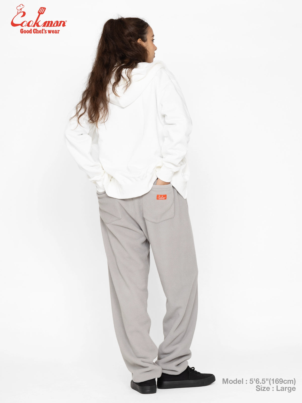 Chef Pants - Fleece : Light Gray
