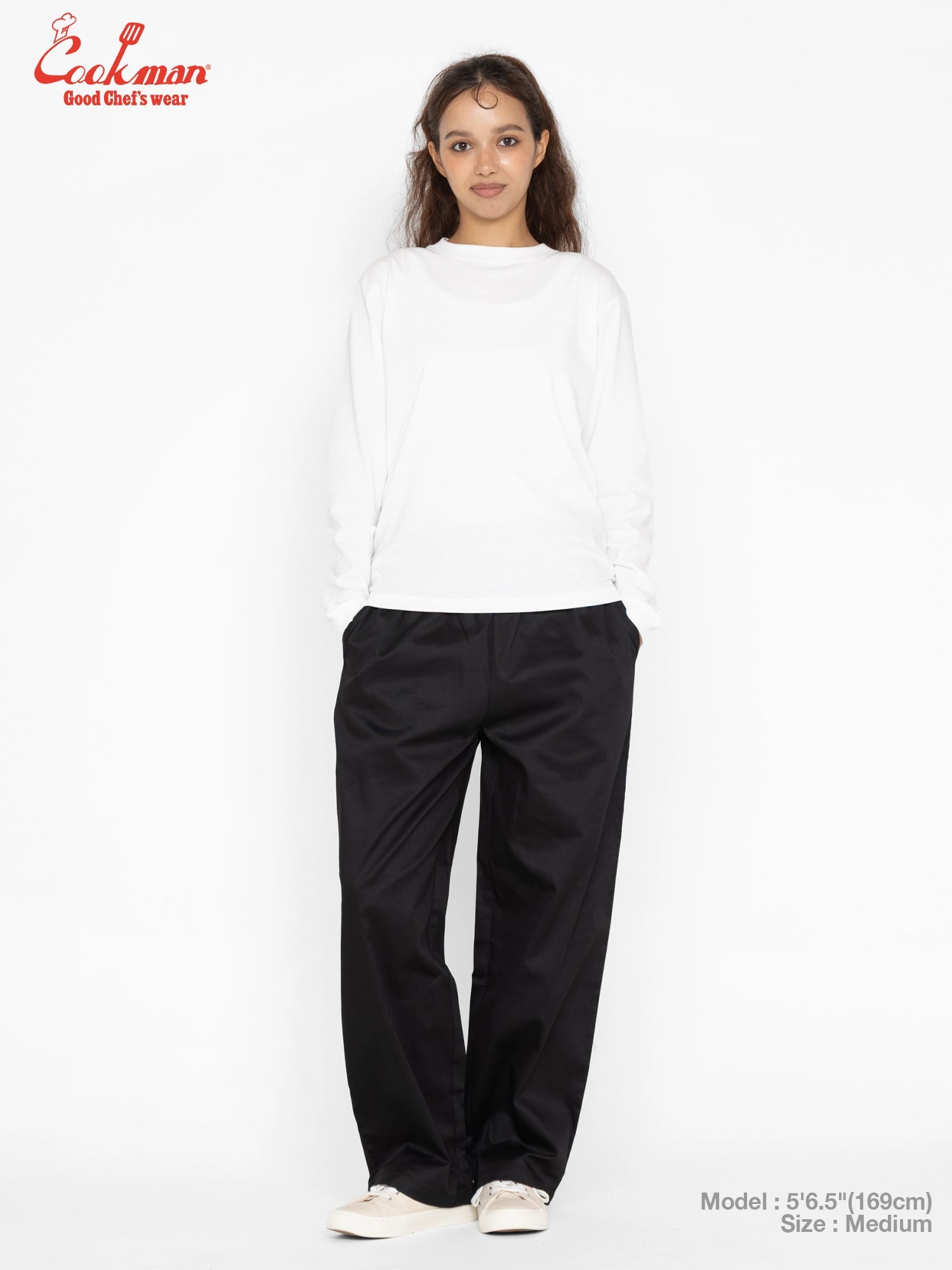 Chef Pants High-Wide - Black