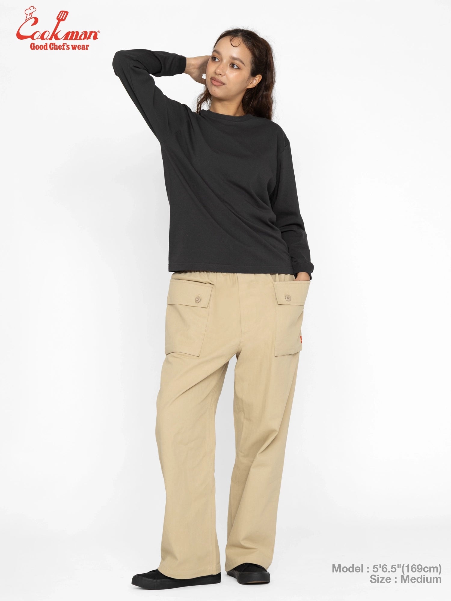 Monkey Pants - Herringbone : Beige