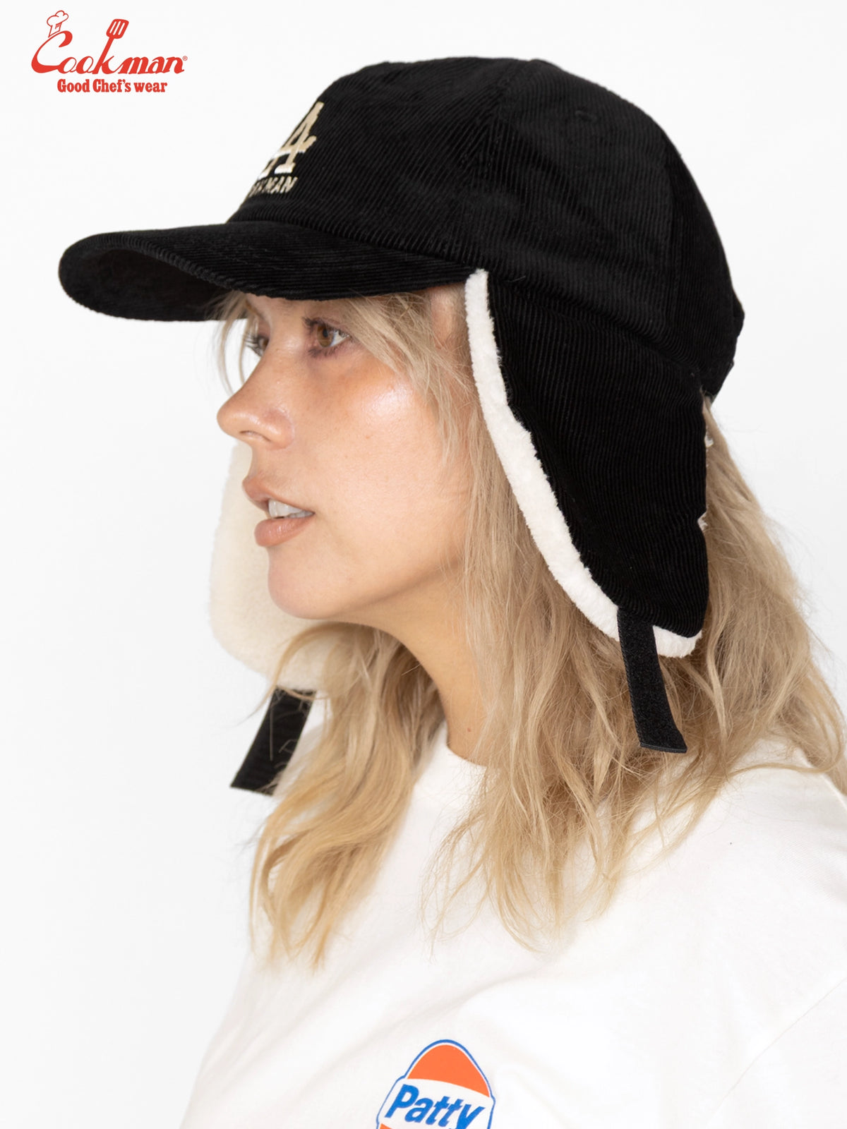 Flight Cap - Chef Hat LA : Black