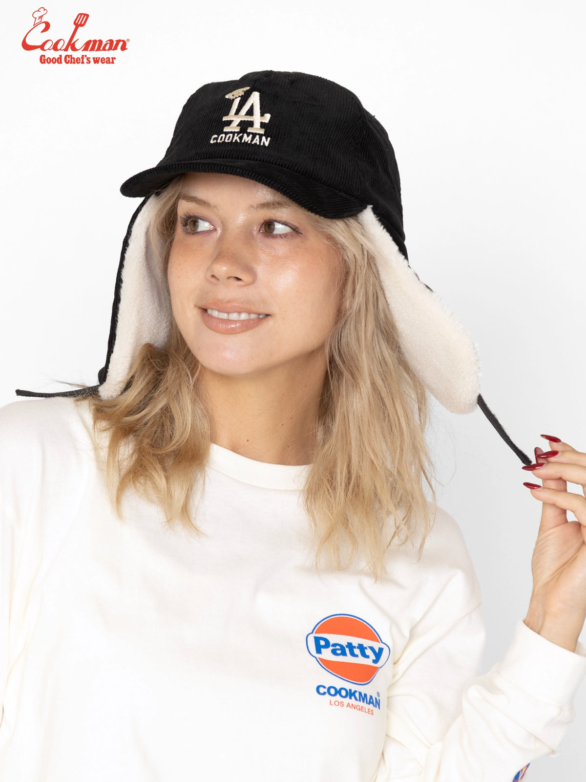 Flight Cap - Chef Hat LA : Black