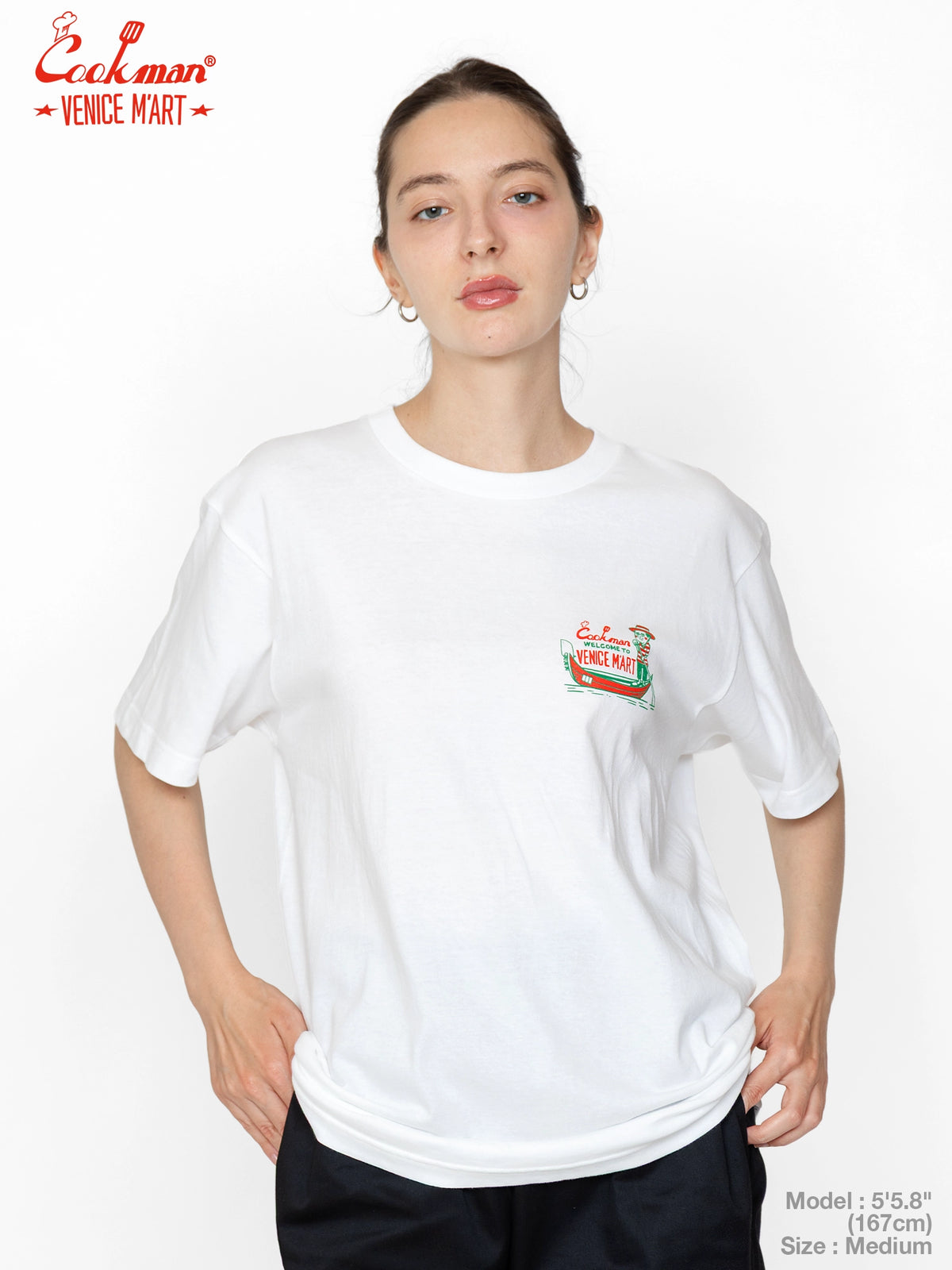 Tees - VENICE M'Art TM Paint Venice Map : White