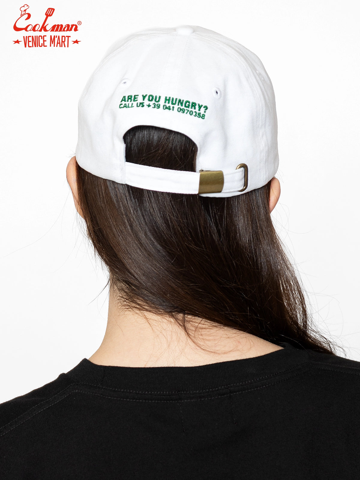 Cap - VENICE M'Art Embroidery : White