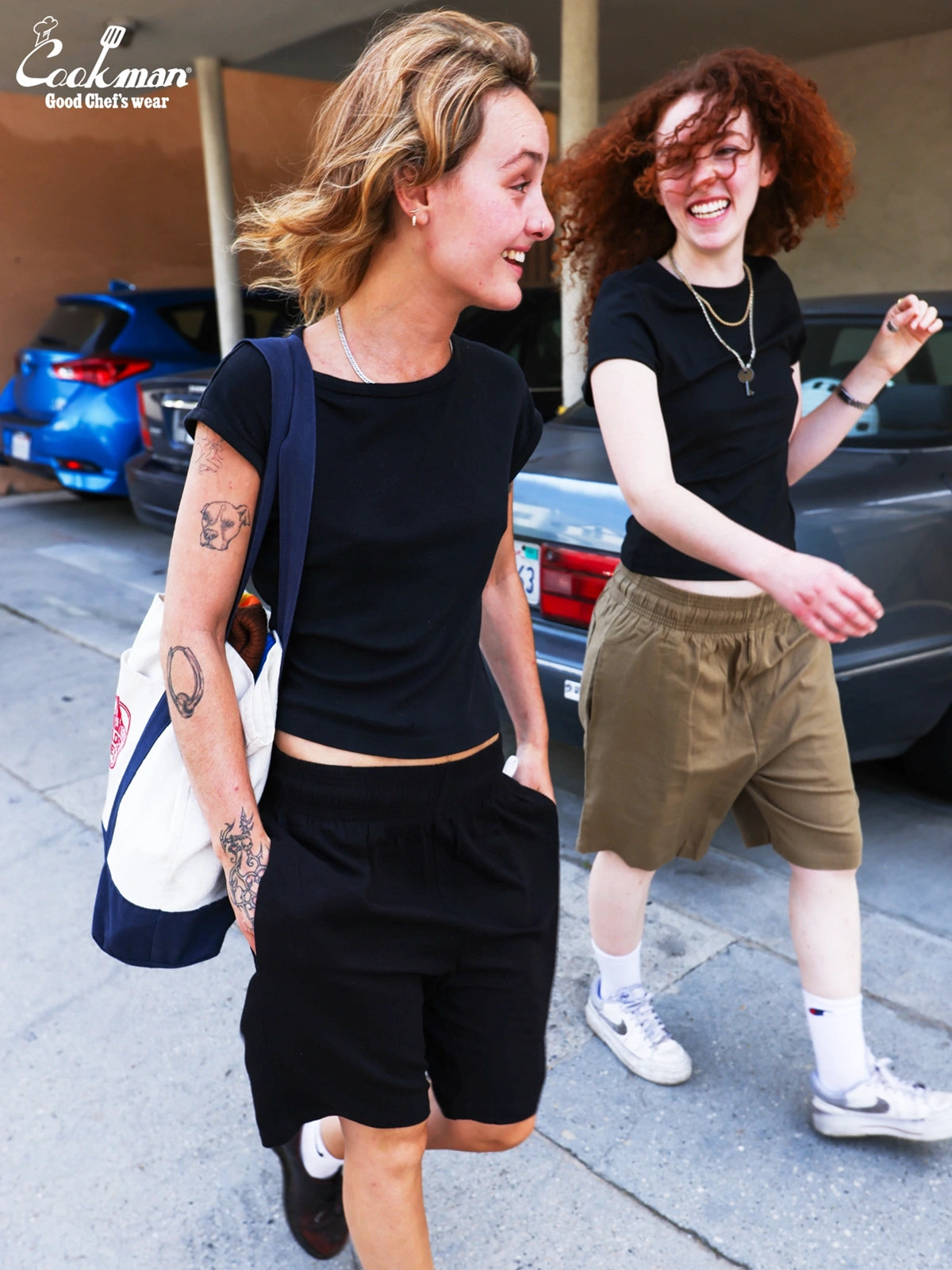 Chef Short Pants - Linen : Black