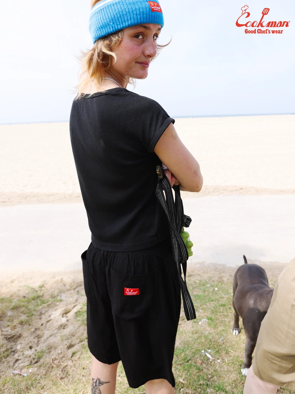 Chef Short Pants - Linen : Black