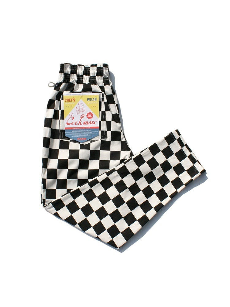 Chef Pants - Checker : Black