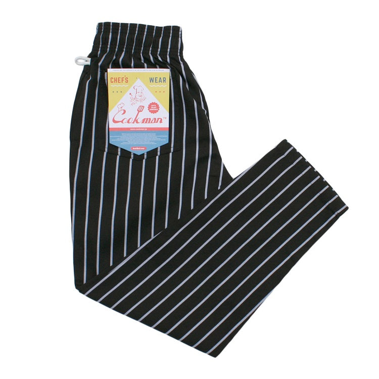 Cookman Chef Pants - Stripe : BLACK – Cookman USA