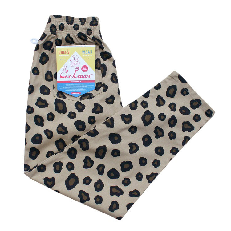 Cookman Chef Pants - Leopard