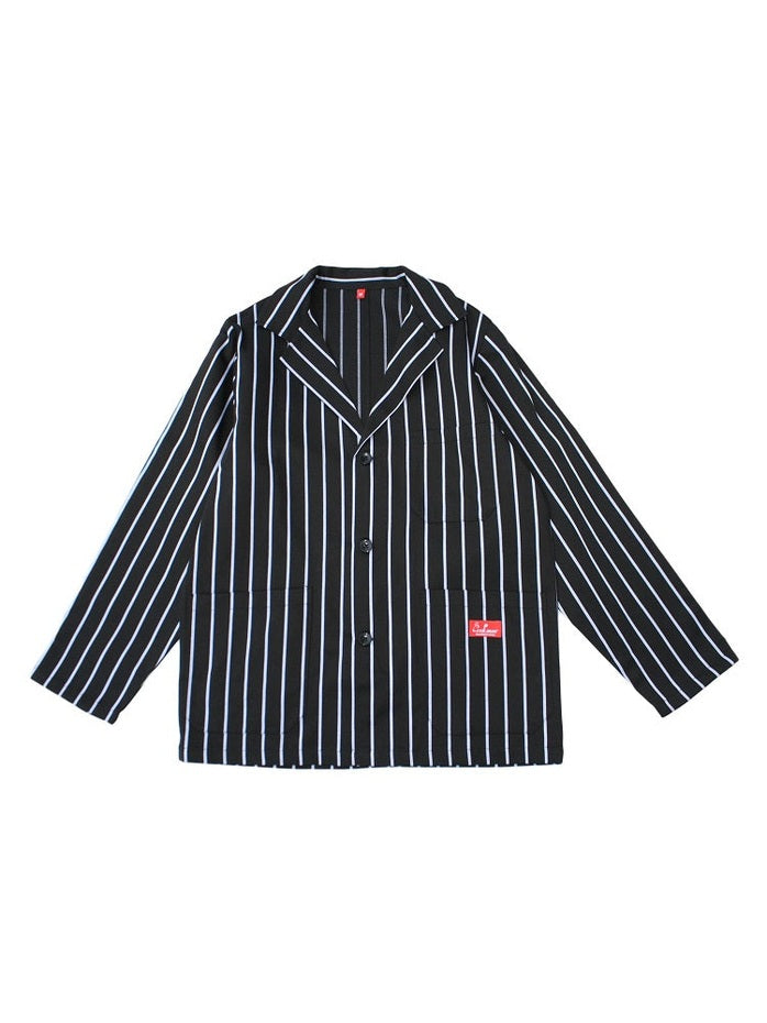 Lab Jacket - Stripe : Black