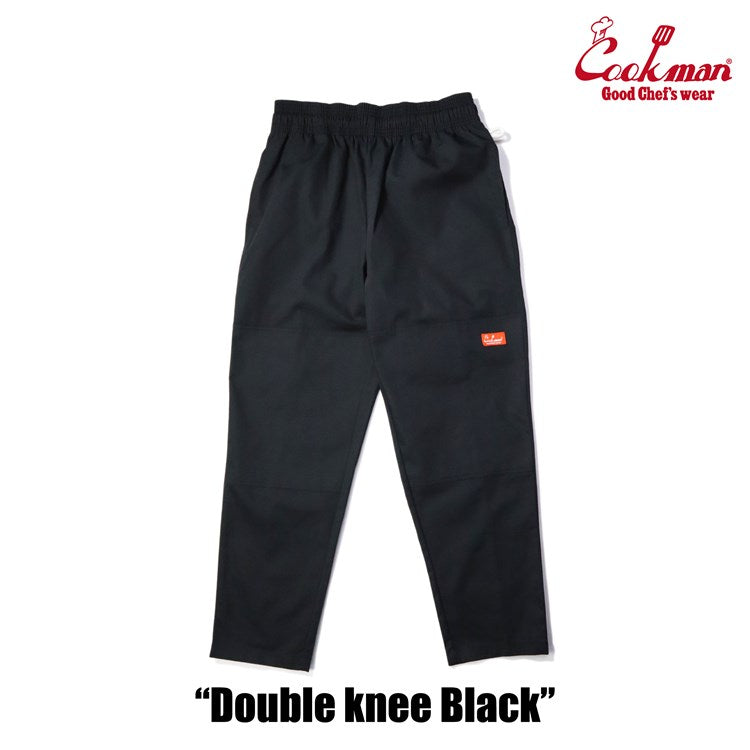 Cookman Chef Pants - Double Knee Ripstop : Black – Cookman USA