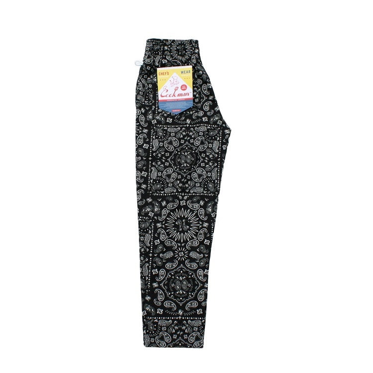 Cookman Chef Pants - Paisley : Black – Cookman USA