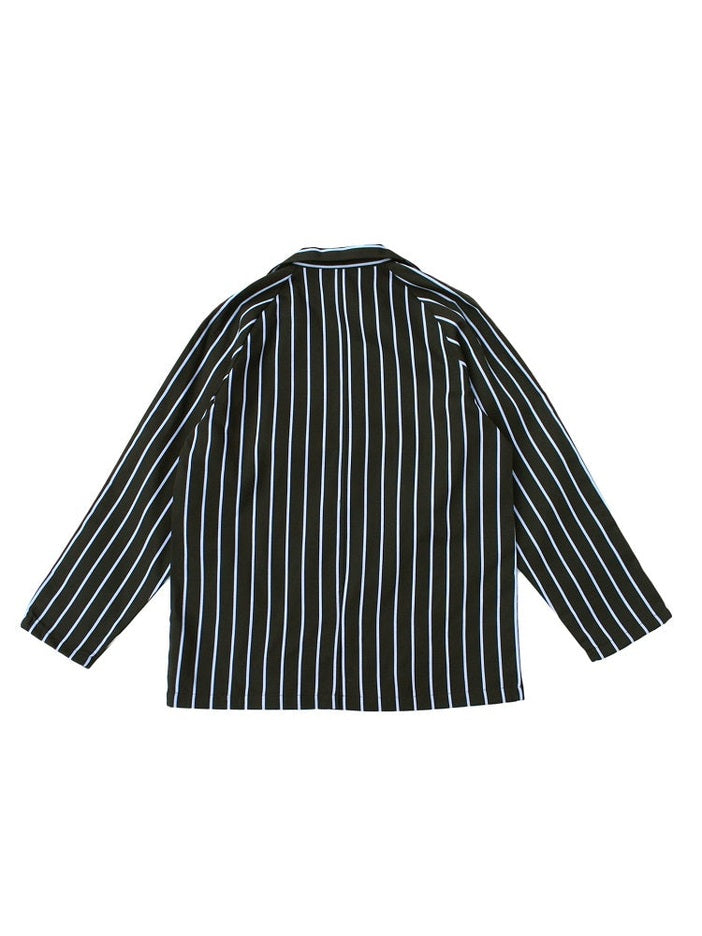 Lab Jacket - Stripe : Black