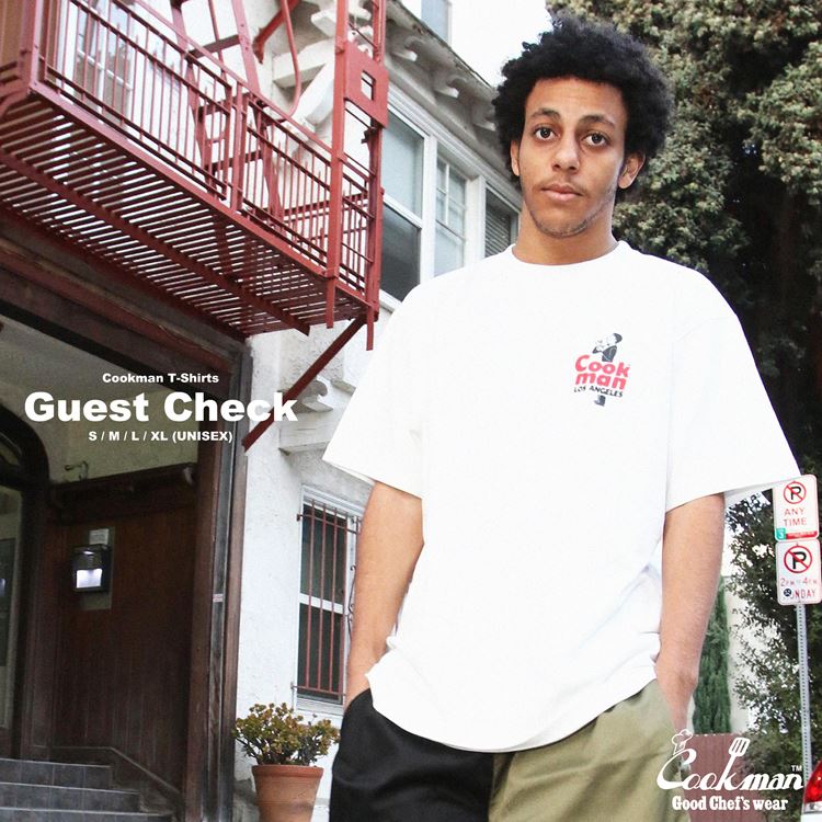 Cookman Tees - Guest Check : White