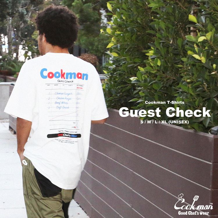 Cookman Tees - Guest Check : White