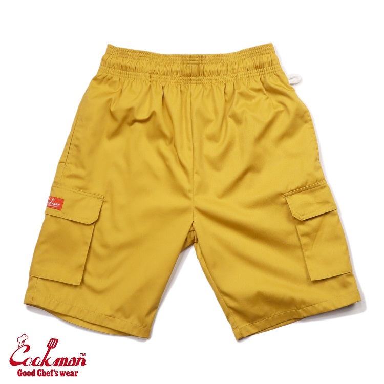 Cookman Chef Short Pants Cargo - Mustard – Cookman USA