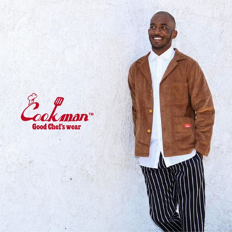 Cookman Chef Pants - Stripe : BLACK