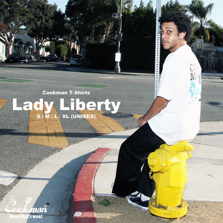 Cookman Tees - Lady Liberty - White (All Sales Are Final)