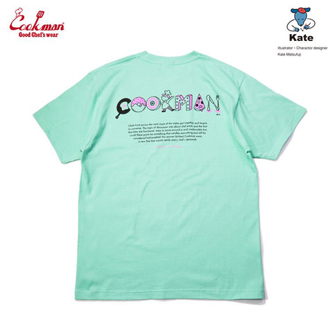 Cookman Tees -Kate Tasty Logo : Light Green