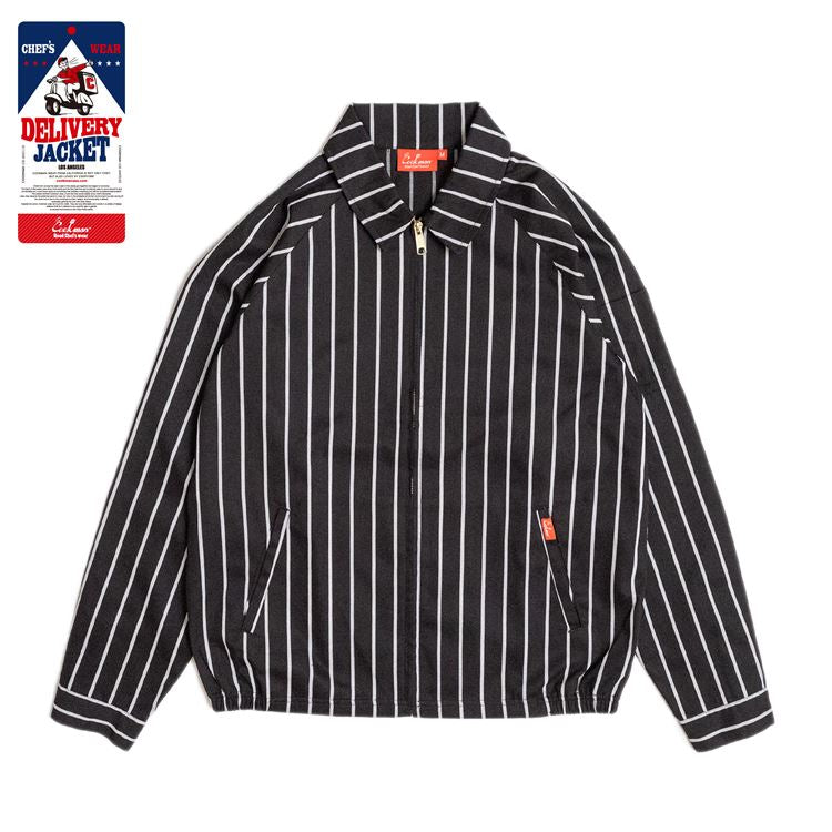 Cookman Delivery Jacket - Stripe : Black – Cookman USA