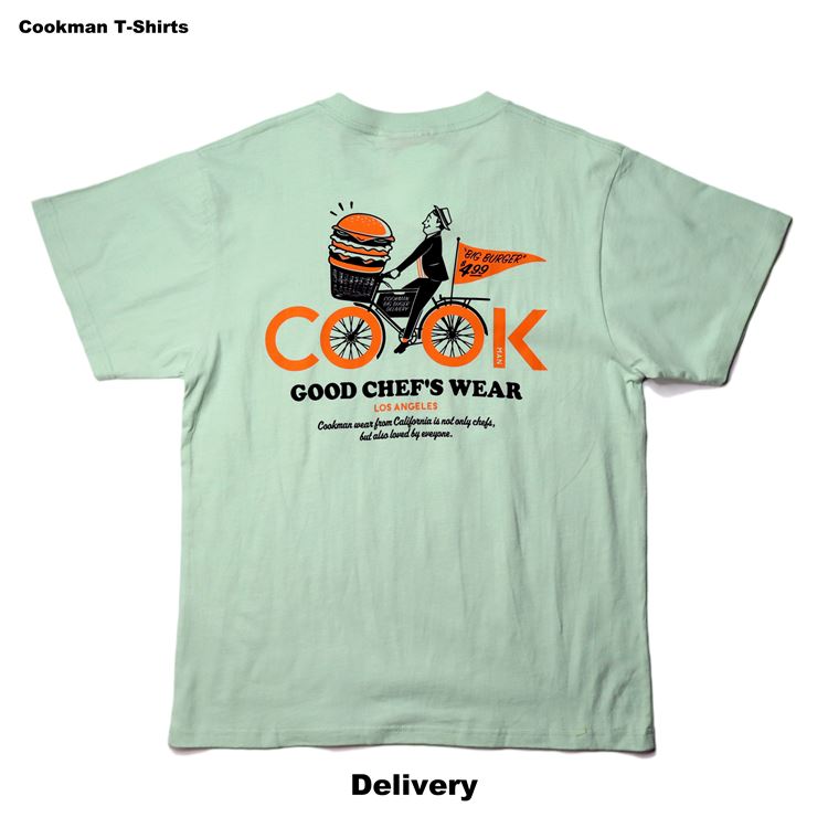 Cookman Tees - Delivery : Light Green