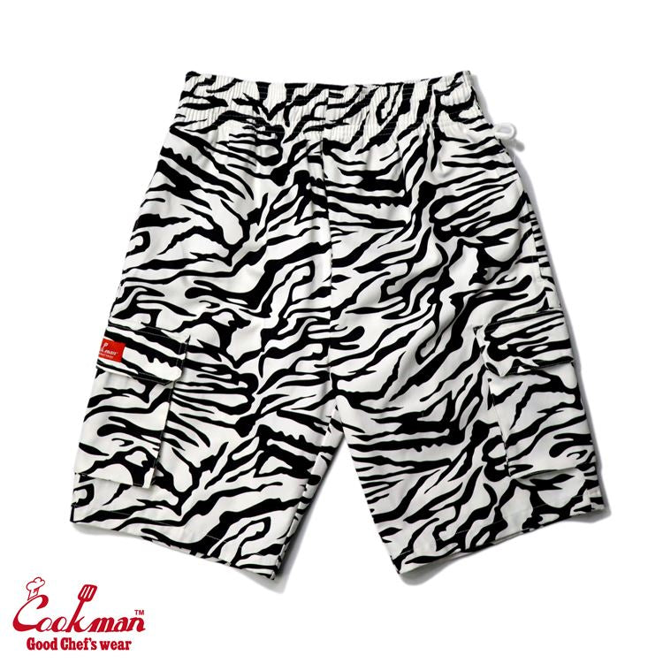 Cookman Chef Short Pants Cargo - Zebra – Cookman USA