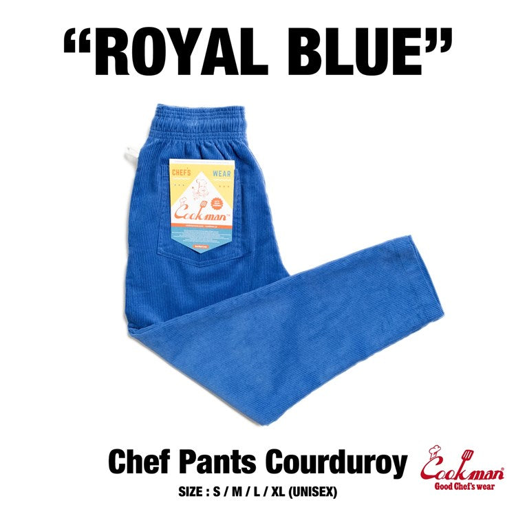 Royal Blue County Corduroy Pants