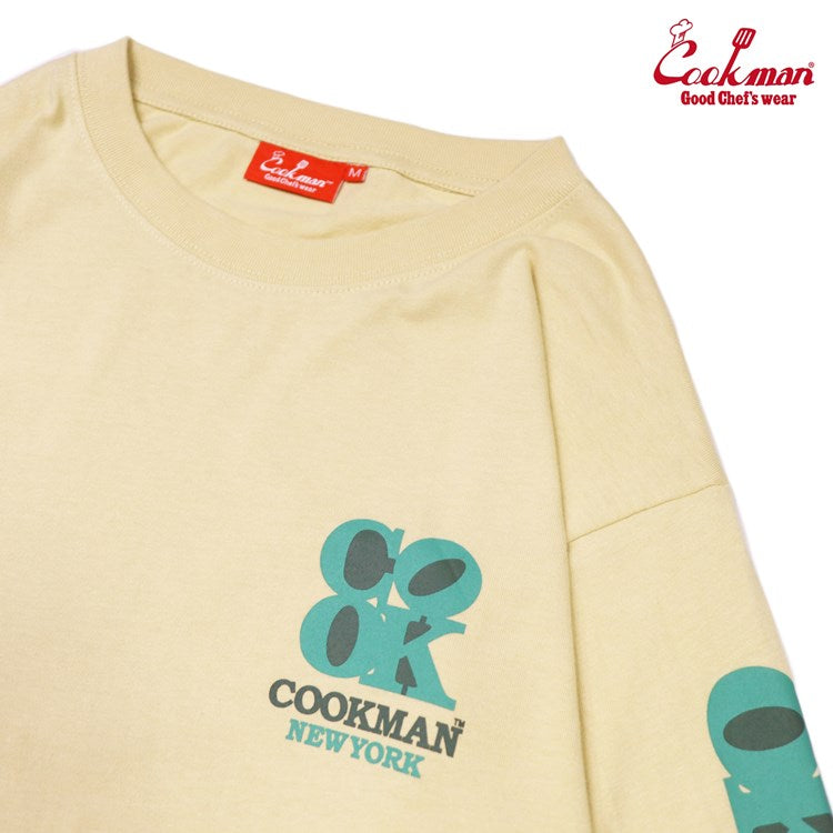 Cookman Long Sleeve Tees - Lady Liberty : Beige
