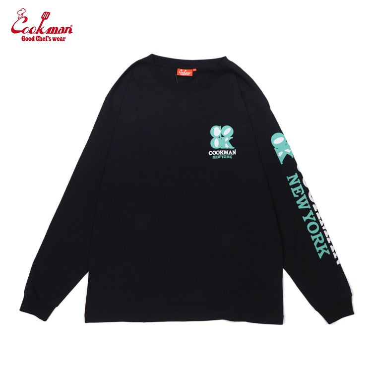 Cookman Long Sleeve Tees - Lady Liberty : Black