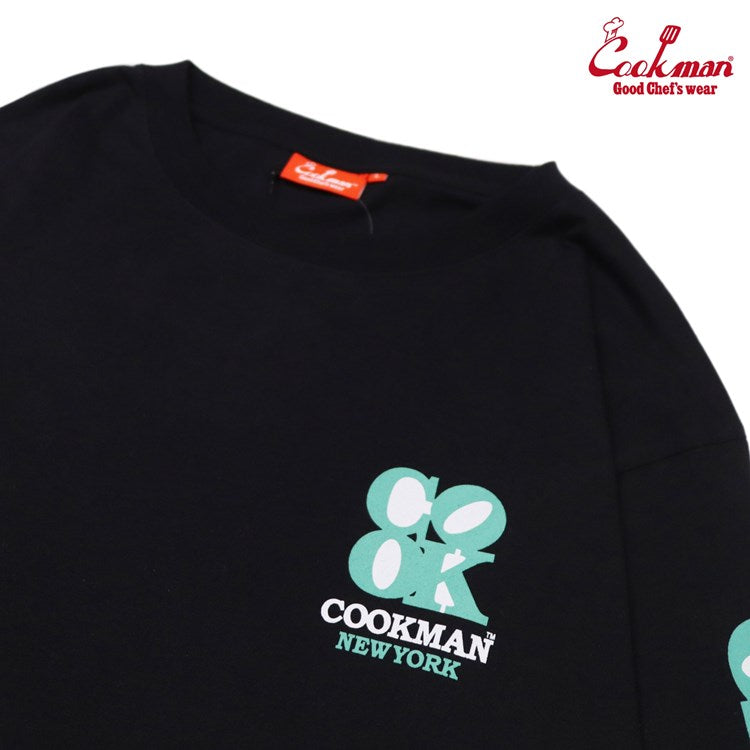 Cookman Long Sleeve Tees - Lady Liberty : Black