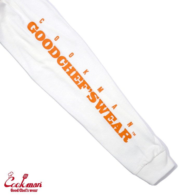 Cookman Long Sleeve Tees - Rubber Duck : White (All Sales Are Final)