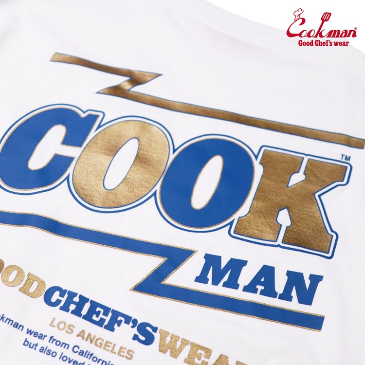 Cookman Long Sleeve Tees - Bottle Cap : White (All Sales Are Final)