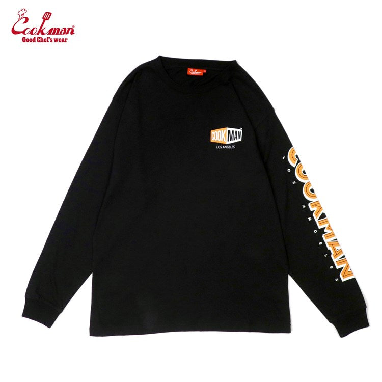 Cookman Long Sleeve T-shirts - Skating Burger : Black – Cookman USA