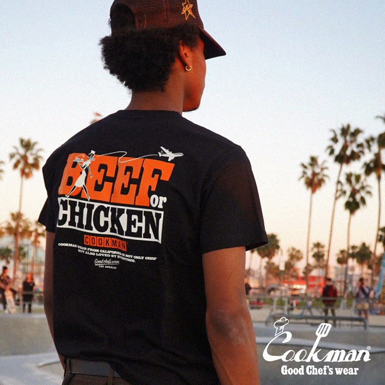 Cookman Tees - Beef or Chicken : Black (All Sales Are Final)
