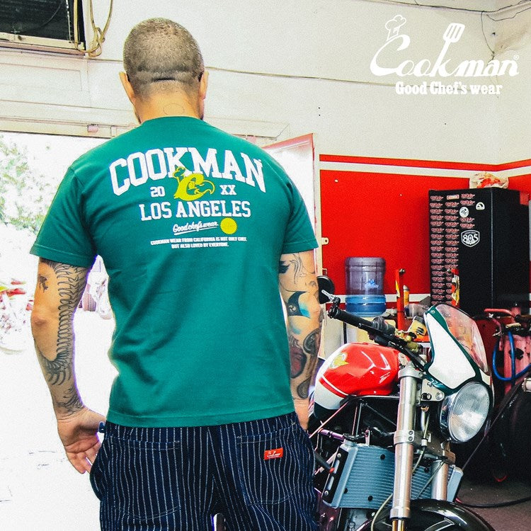 Cookman Tees - College-Logo : Green (All Sales Are Final)