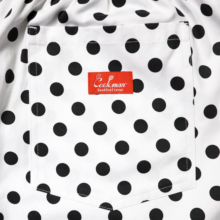Cookman Chef Pants - Dots : White