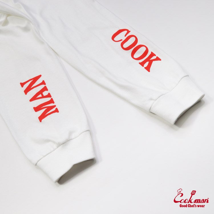 Cookman Long Sleeve Tees - Tiger : White