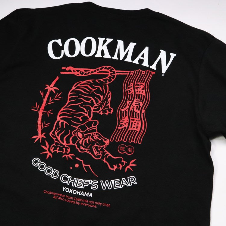 Cookman Long Sleeve Tees - Tiger : Black (All Sales Are Final)