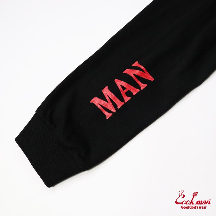 Cookman Long Sleeve Tees - Tiger : Black (All Sales Are Final)