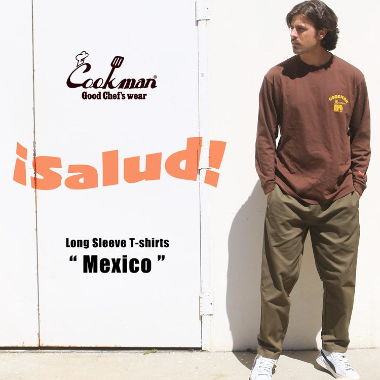 Cookman Long Sleeve Tees - Mexico : Brown