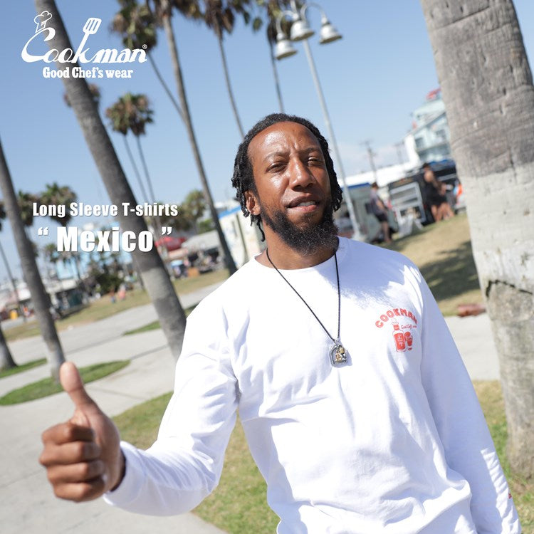 Cookman Long Sleeve Tees - Mexico : White