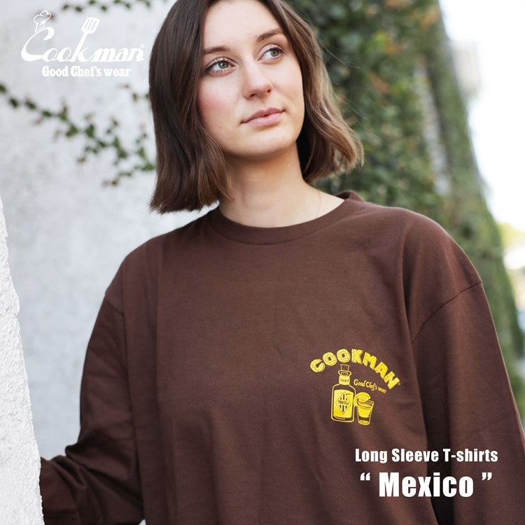 Cookman Long Sleeve Tees - Mexico : Brown